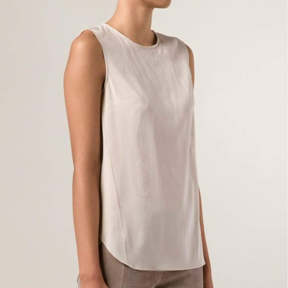 Brunello Cucinelli Double Layer Top - Size Large … - image 2